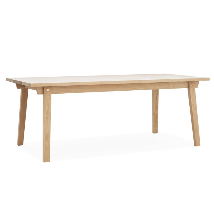 Slice Table Wood von Normann Copenhagen in Eiche