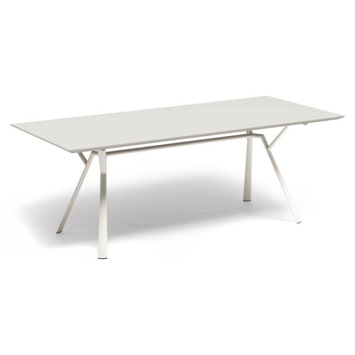 Radice Quadra Esstisch 200 x 90 cm, weiss von Fast