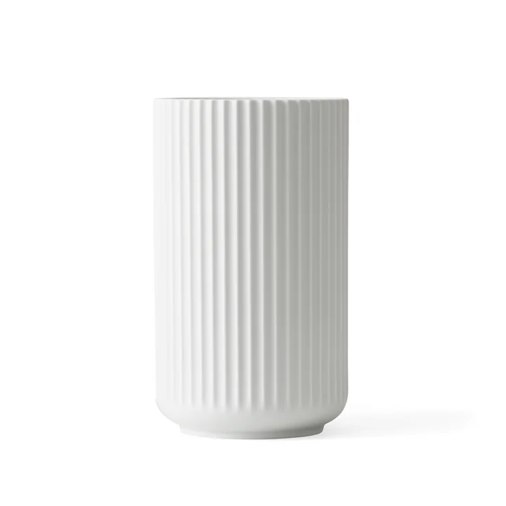 Lyngbyvase H 15,5 cm von Lyngby Porcelæn weiss