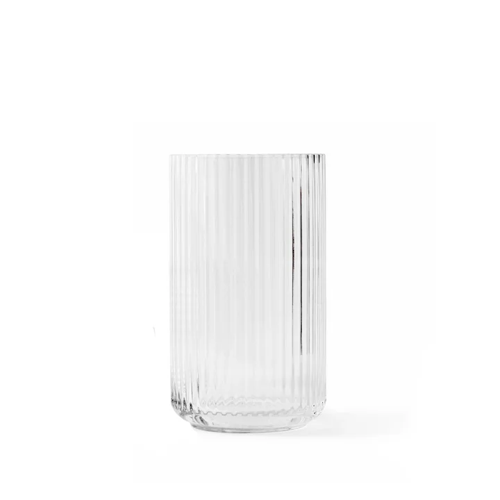 Glasvase H 12,5 cm von Lyngby Porcelæn in transparent