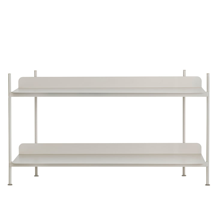 Compile Shelving System (Config. 1) von Muuto in Grau