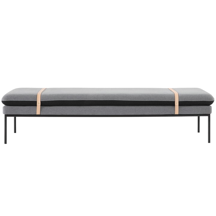 Das ferm Living - Turn Daybed wool in dunkelgrau