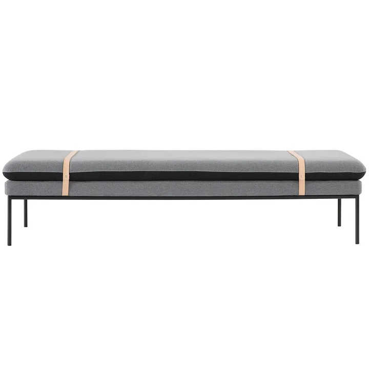 Das Ferm Living - Turn Daybed wool in dunkelgrau