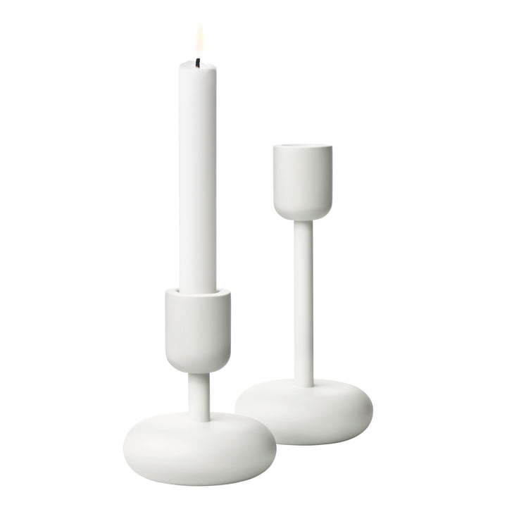 Iittala - Nappula Kerzenständer 107 mm, weiss