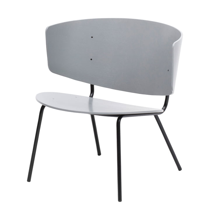 Herman Lounge Chair von ferm Living in Hellgrau