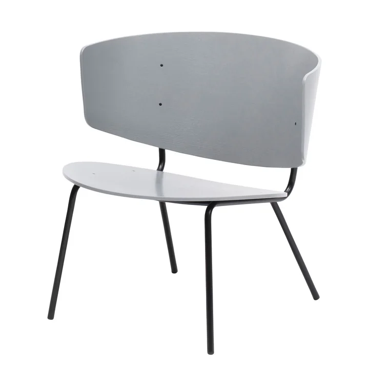 Herman Lounge Chair von Ferm Living in Hellgrau