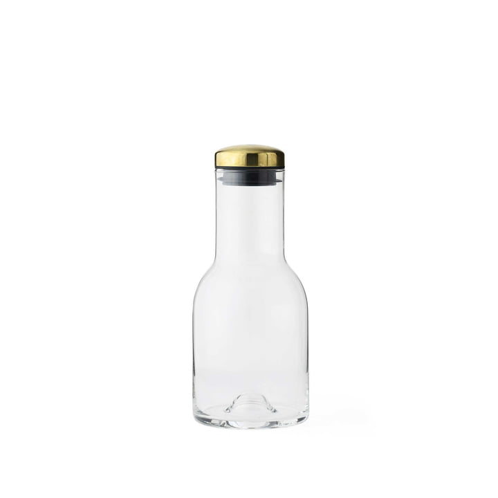 New Norm Wasserflasche 0,5 l von Audo mit Messingdeckel