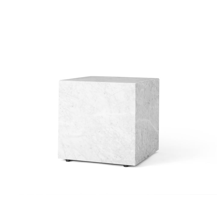 Audo Plinth Cubic Beistelltisch in Weiss