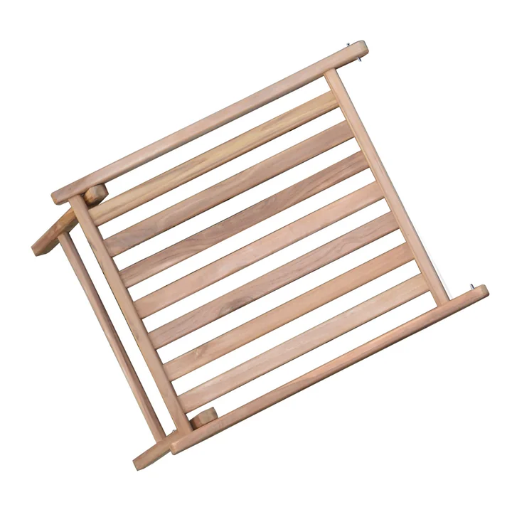 Maxx Fussteil von Jan Kurtz in Teakholz