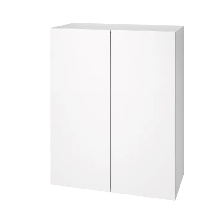 Urban Kommode 1071 (80 cm / 2 Türen) von Schönbuch in Schneeweiss (RAL 9016)