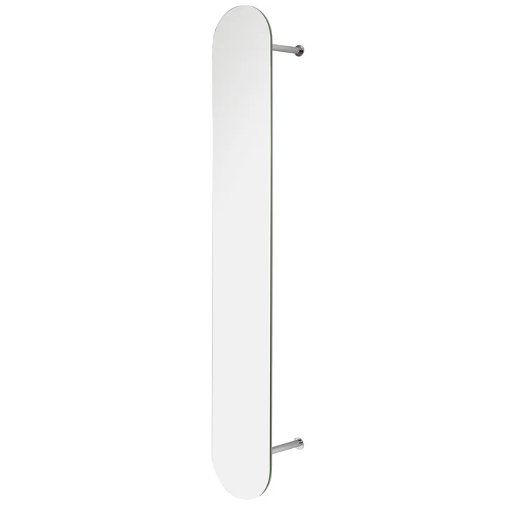 Slot Wandgarderobe mit Spiegel H 156 cm von Schönbuch in Grau-Weiss