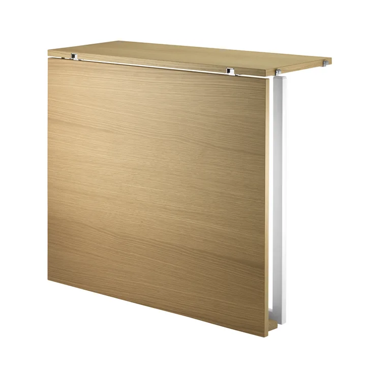 Klapptisch von String in Eiche / Weiss