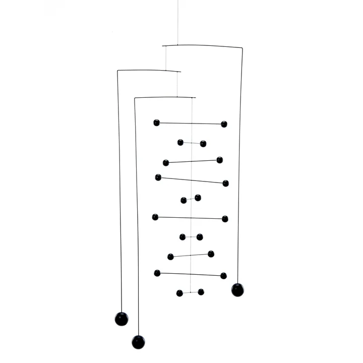 Kontrapunkt Double von Flensted Mobiles in Schwarz