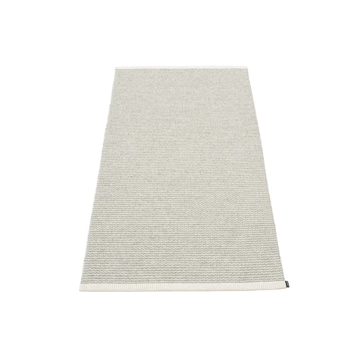 Mono Teppich, 60 x 150 cm von Pappelina in Fossil Grey / Warm Grey