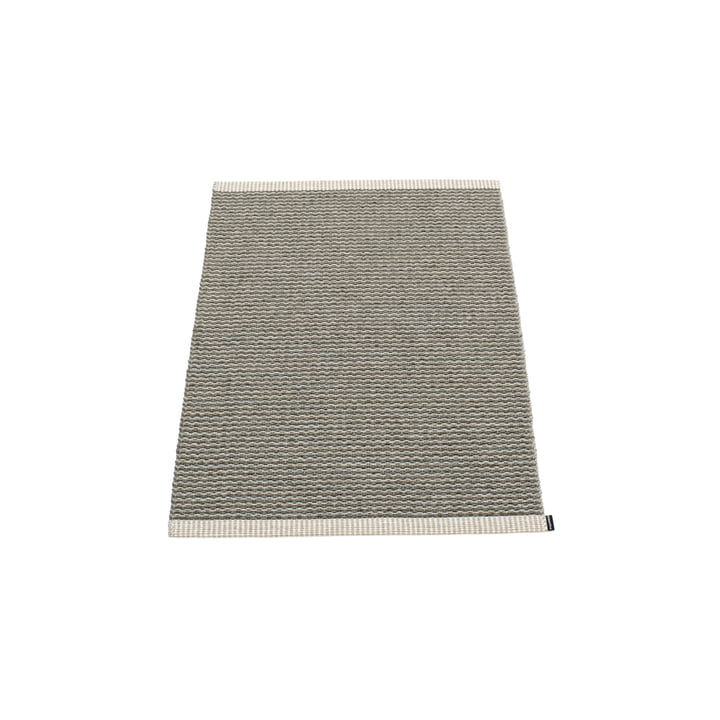 Mono Teppich, 60 x 85 cm von Pappelina in Charcoal / Warm Grey