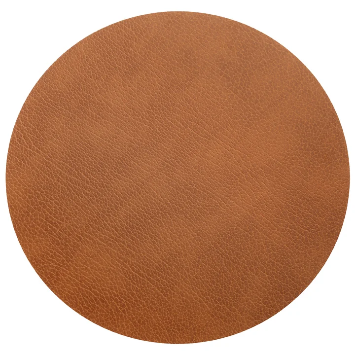 Floor Mat Circle XXXXL Ø 115 cm von Lind DNA in Bull Natur