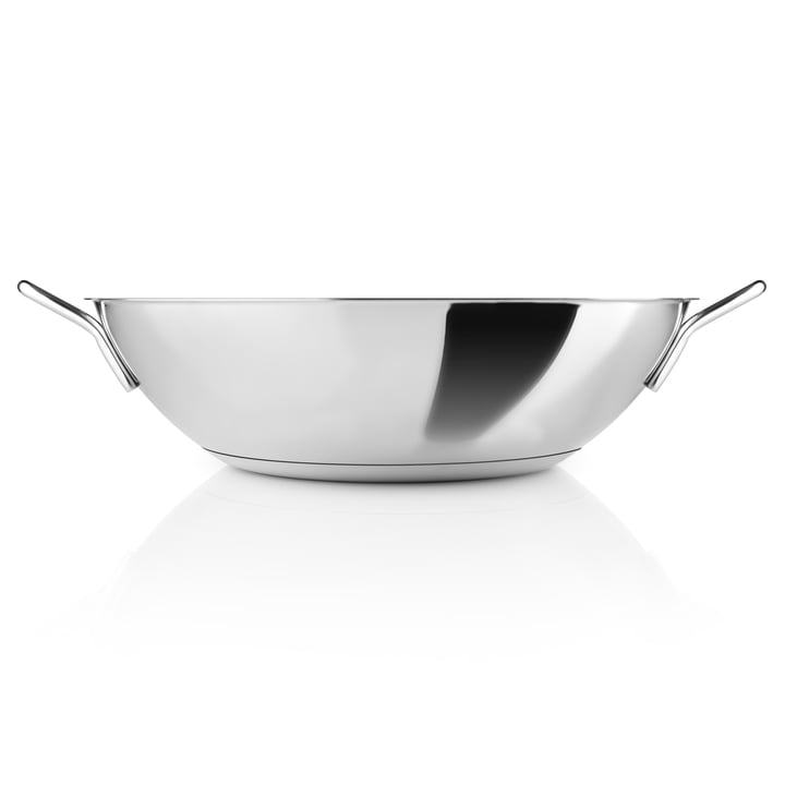 Eva Trio - Wok-Pfanne 5 l, Ø 32 cm, Edelstahl