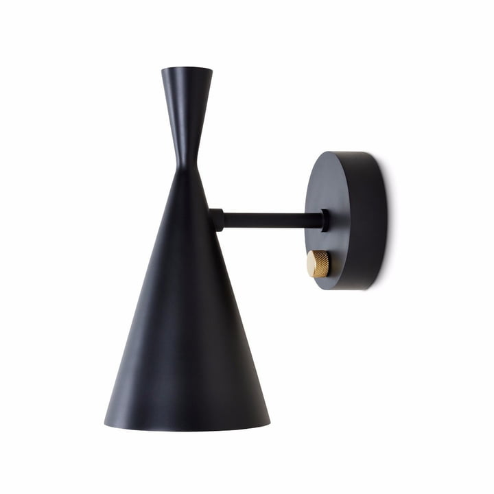 Beat Wandleuchte von Tom Dixon in Schwarz