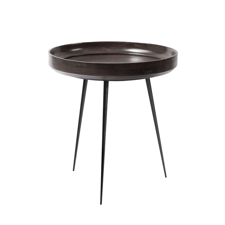 Bowl Table medium Ø 46 x H 52 cm von Mater in Sirka Grey