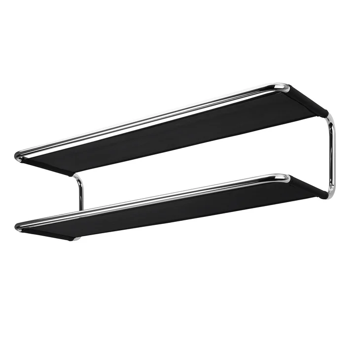 Thonet - S 1521 Wandgarderobe, Kunststoffnetzbespannung schwarz