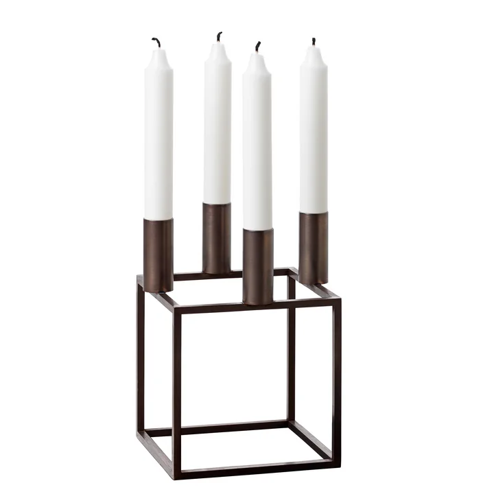 Kubus 4 von Audo in Kupfer brüniert