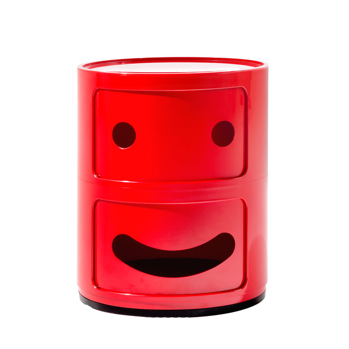 Kartell - Componibili Smile 4924, rot