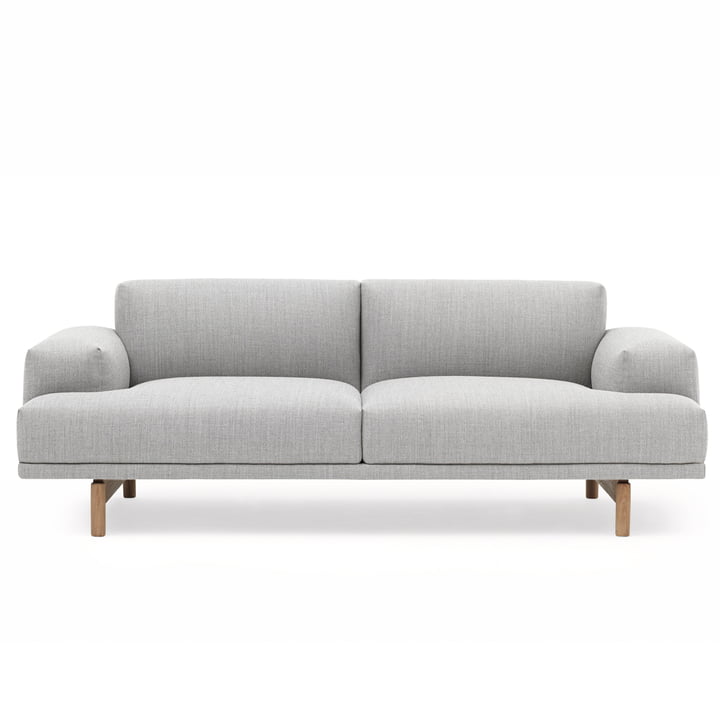 Compose Sofa 2-Sitzer von Muuto in Vancouver 14 / Eiche