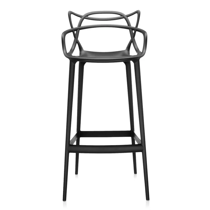 Der Kartell - Masters Barhocker, H 75 cm / schwarz