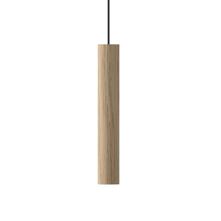 Die Umage - Chimes Pendelleuchte LED, Ø 3 x 22 cm, eiche