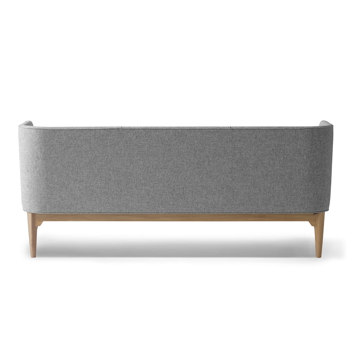 Das &Tradition - Mayor 3-Sitzer Sofa AJ5, Gestell Eiche weiss geölt / Bezug Hallingdal 65 130