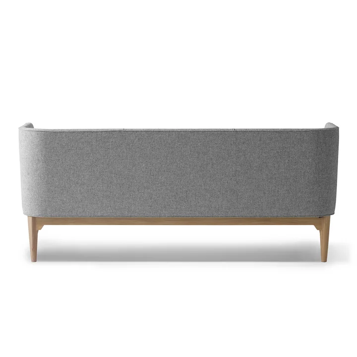 Das &Tradition - Mayor 3-Sitzer Sofa AJ5, Gestell Eiche weiss geölt / Bezug Hallingdal 65 130
