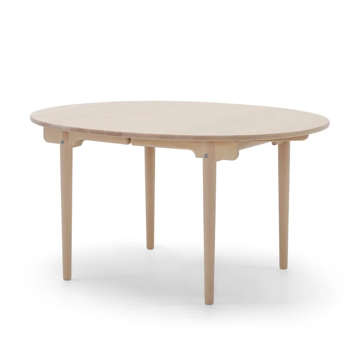 Carl Hansen - CH337 ausziehbarer Esstisch, 140 x 115 cm, eiche geseift