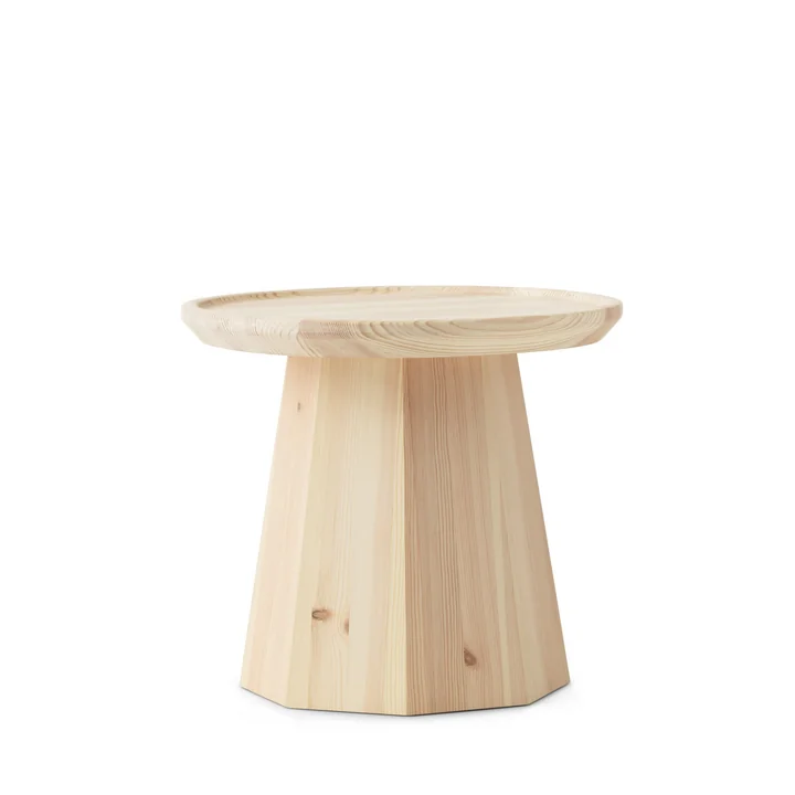 Der Normann Copenhagen - Pine Beistelltisch, Ø 45 x H 40,6 cm, natur
