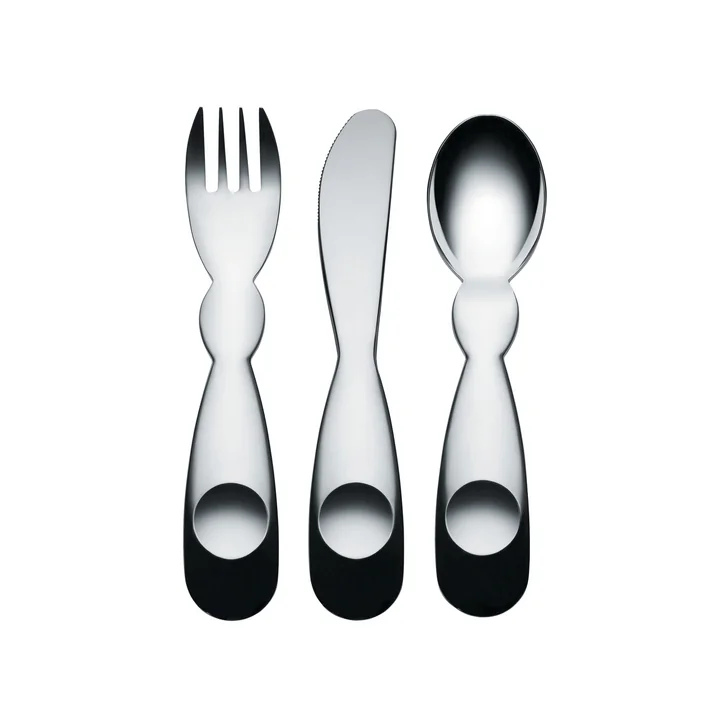 Alessi - Alessini Kinderbesteck, Edelstahl