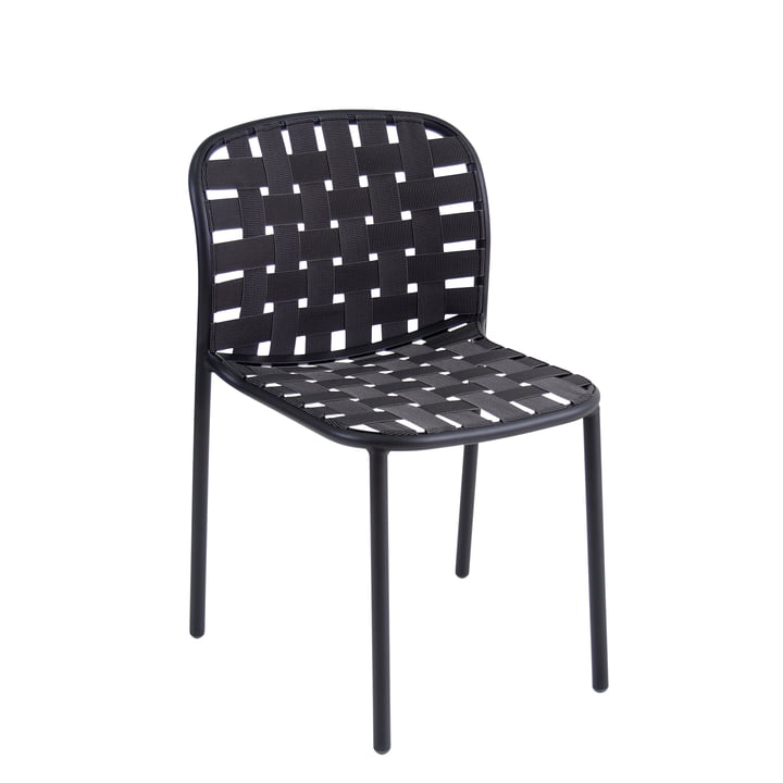 Der Emu - Yard Stuhl, schwarz / grau