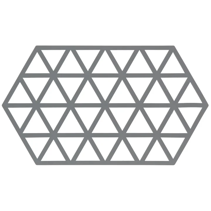 Grauer Untersetzer Triangle von Zone Denmark