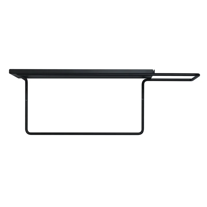 Die vonbox - Wire Garderobe, schwarz (RAL 9005)