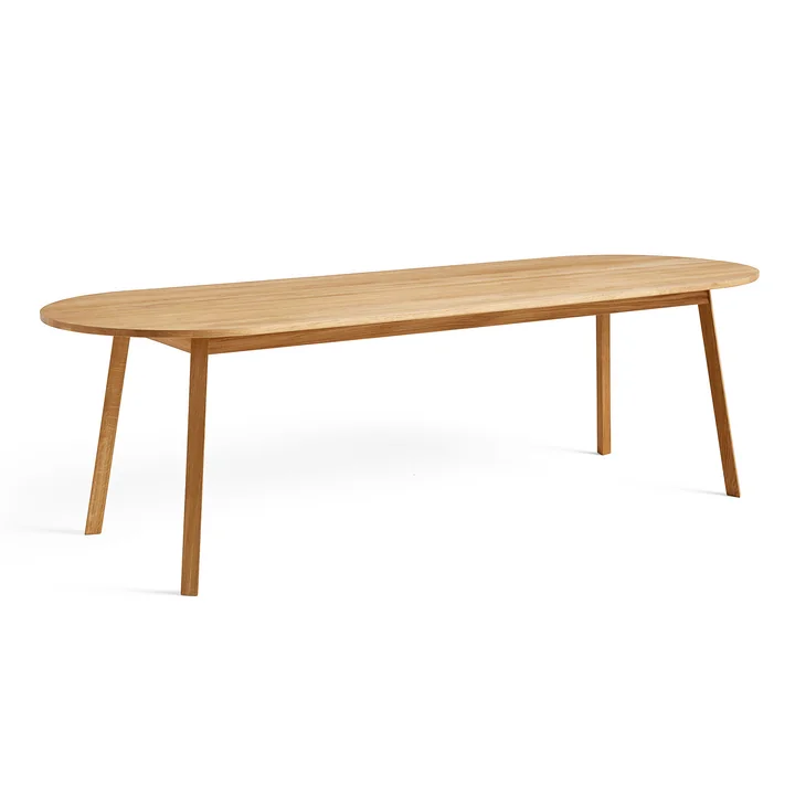 Triangle Leg Esstisch 200 x 85 cm von HAY in Eiche geölt