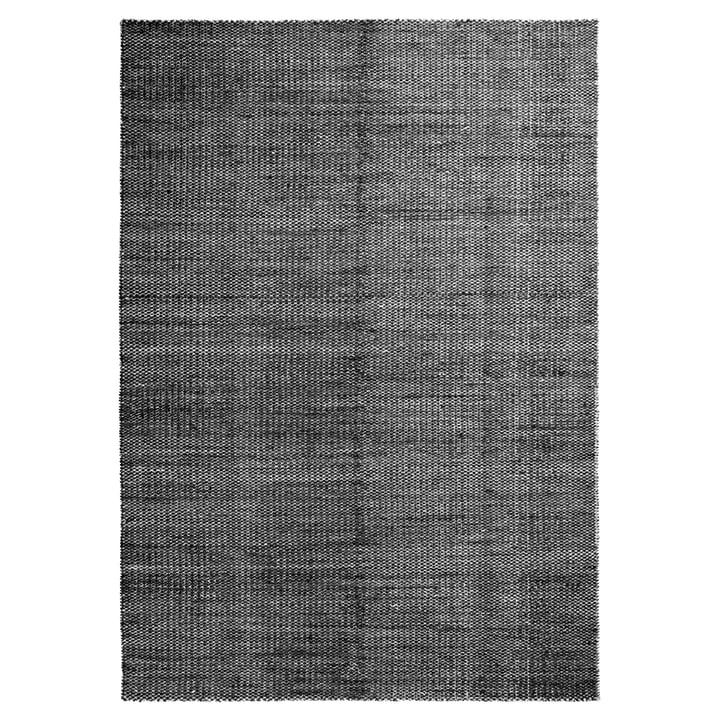 Moiré Kelim Teppich 200 x 300 cm von Hay in Schwarz