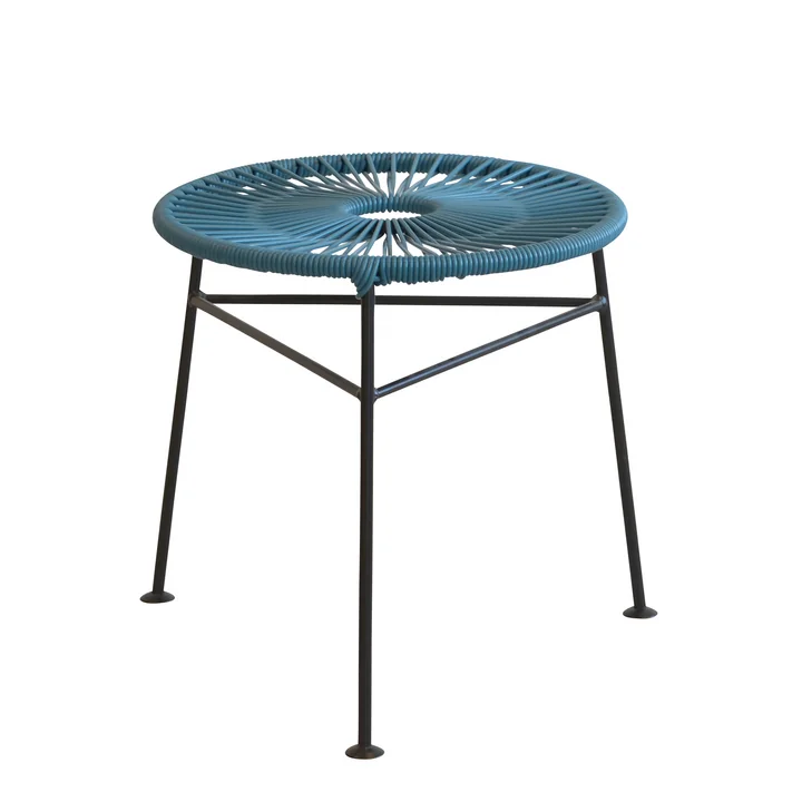 OK Design - Centro Stool, petroleum blue