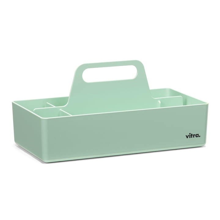 Mintfarbene Storage Toolbox von Vitra