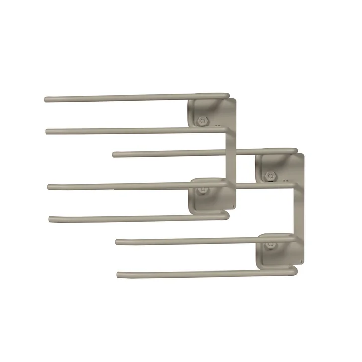 String - Hanger Rack Modul für Weingläser, 16 x 20 cm, grau (2er-Set)