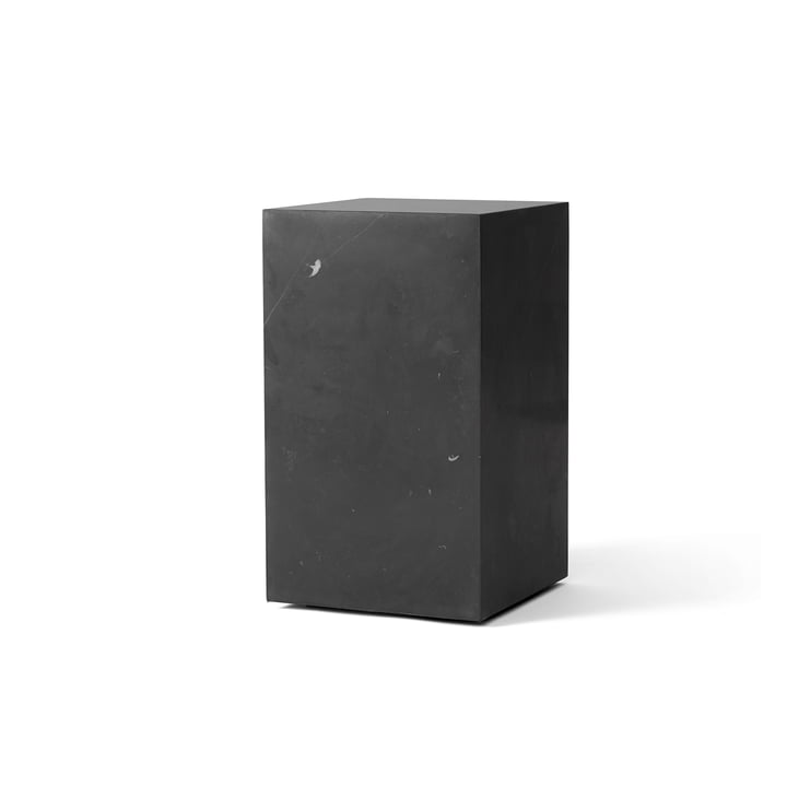 Plinth Tall Beistelltisch von Audo in schwarz