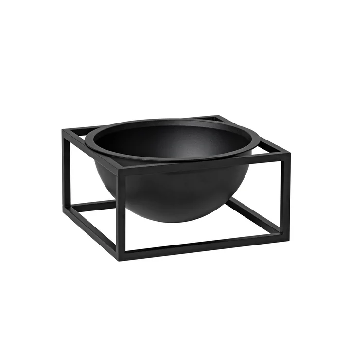 Audo - Kubus Bowl Centerpieces H 7 cm, small / schwarz