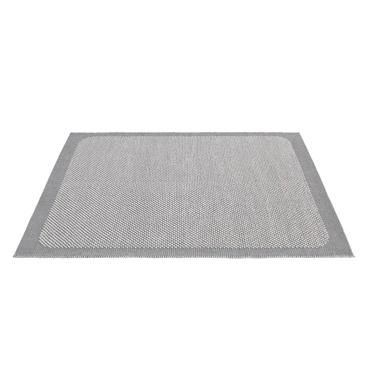 Pebble Teppich von Muuto - 200 x 300 cm in hellgrau