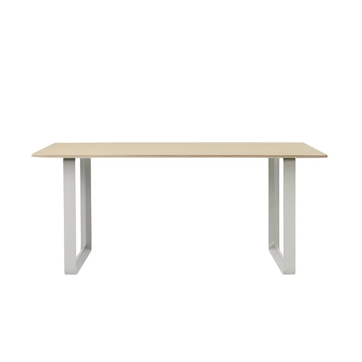 70/70 Esstisch 170 x 85 cm von Muuto in Eiche / grau