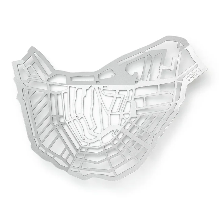 Metrobowl Schale Amsterdam von Frederik Roijé in Aluminium