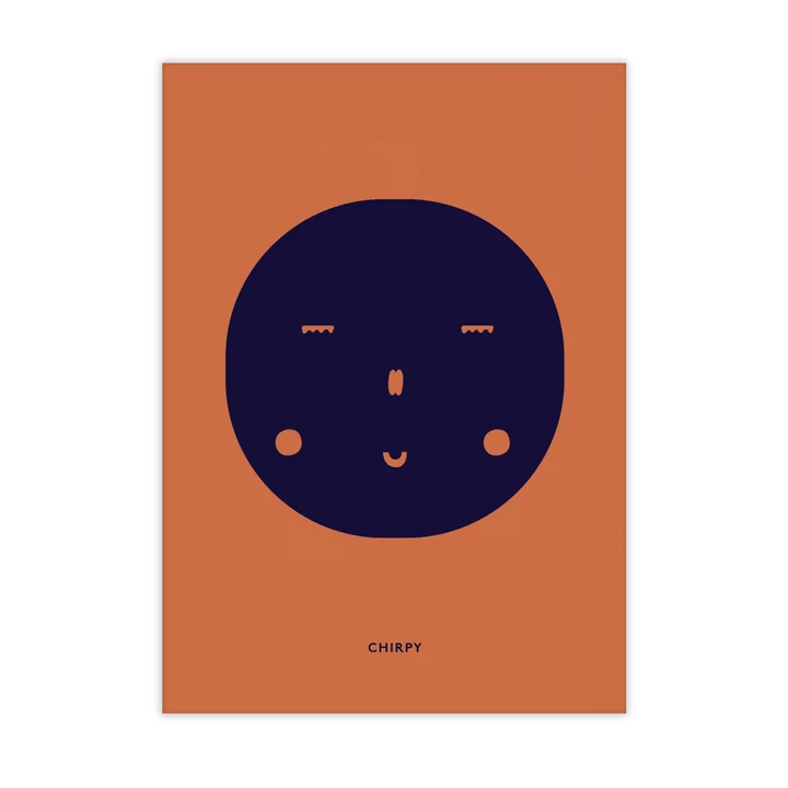 Chirpy Feeling von Paper Collective, 50 x 70 cm