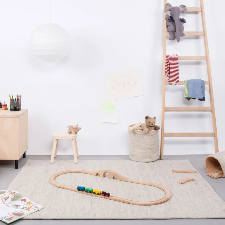 Béla Filzteppich, 70 x 100 cm von myfelt im Wohnambiente