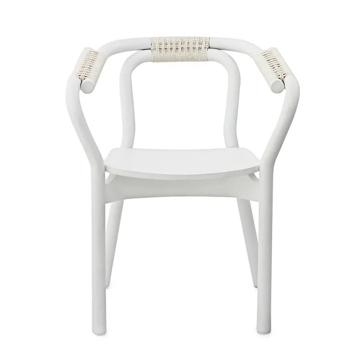 Knot Chair von Normann Copenhagen in weiss / weiss